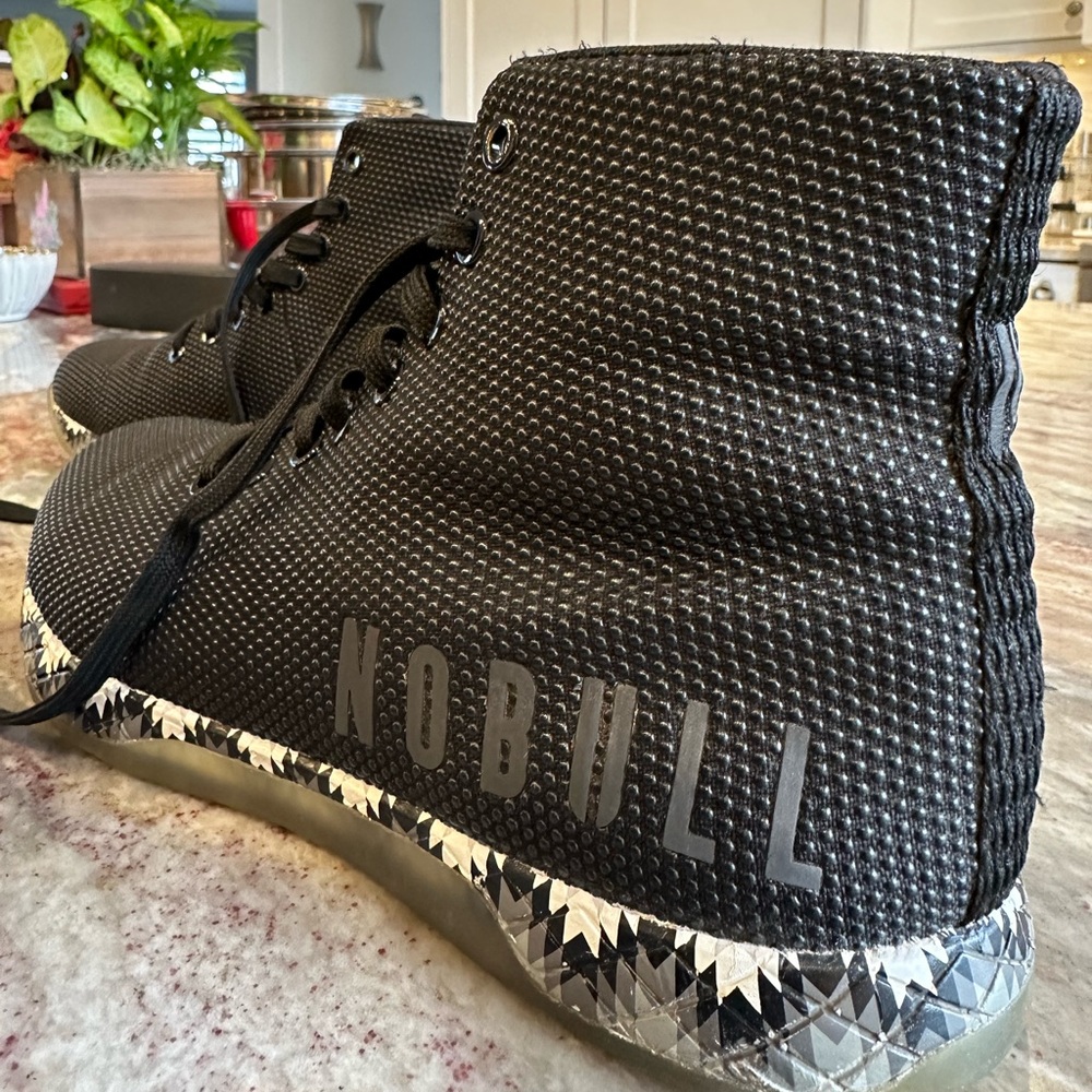 PATCHWORK HIGH-TOP TRAINER